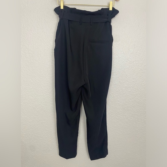 H&M Ultra High Rise Paper Bag Pants Size 12 - Picture 5 of 8